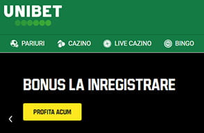 Bonus de bun-venit de la Unibet Casino