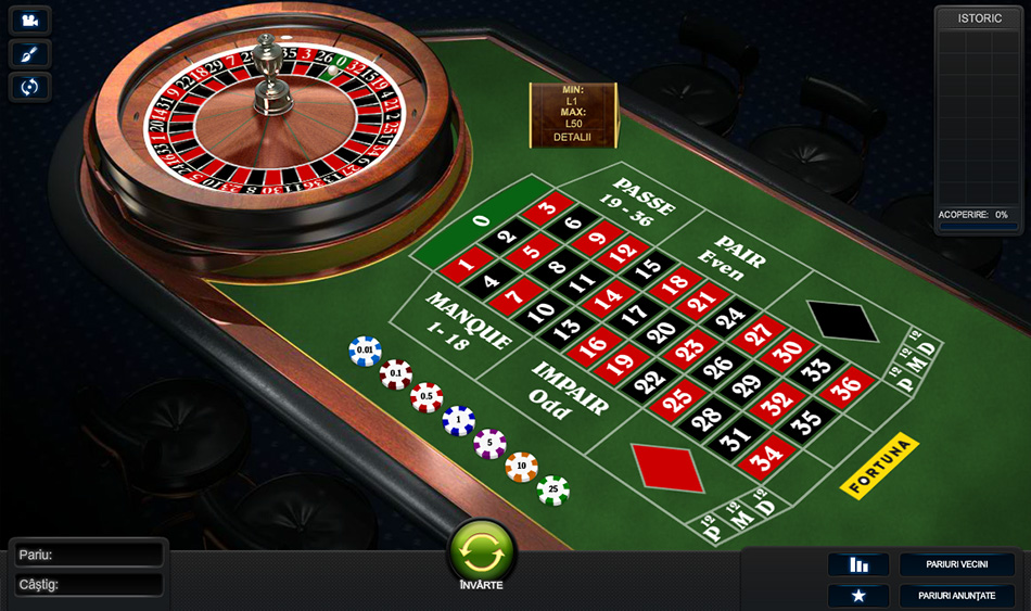 Premium French Roulette de la Playtech