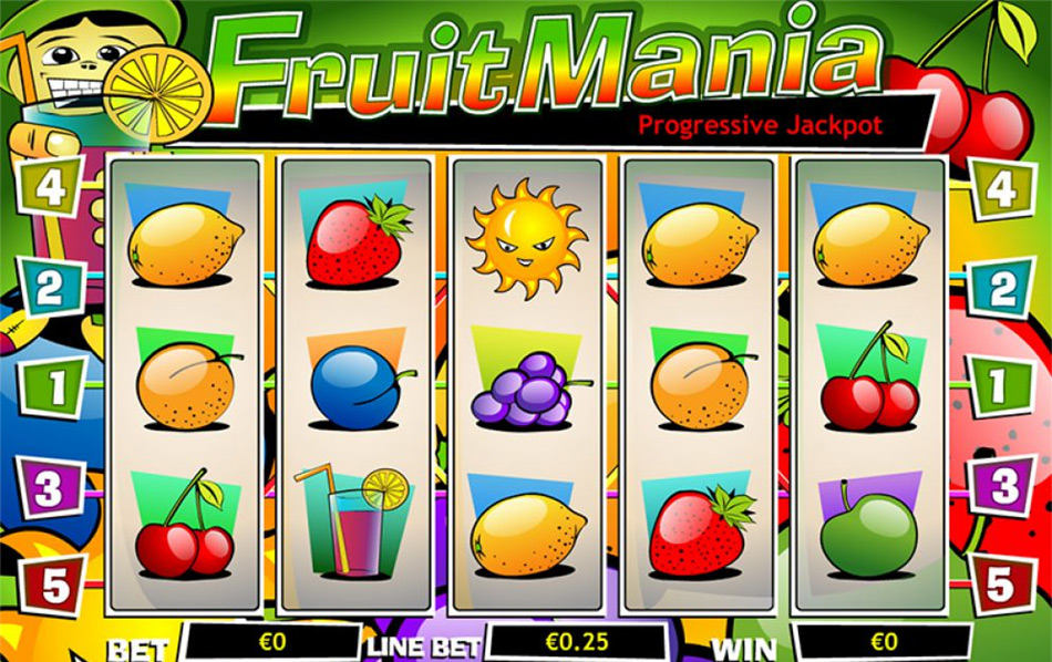 Tabel cu plati de la slotul Fruit Mania