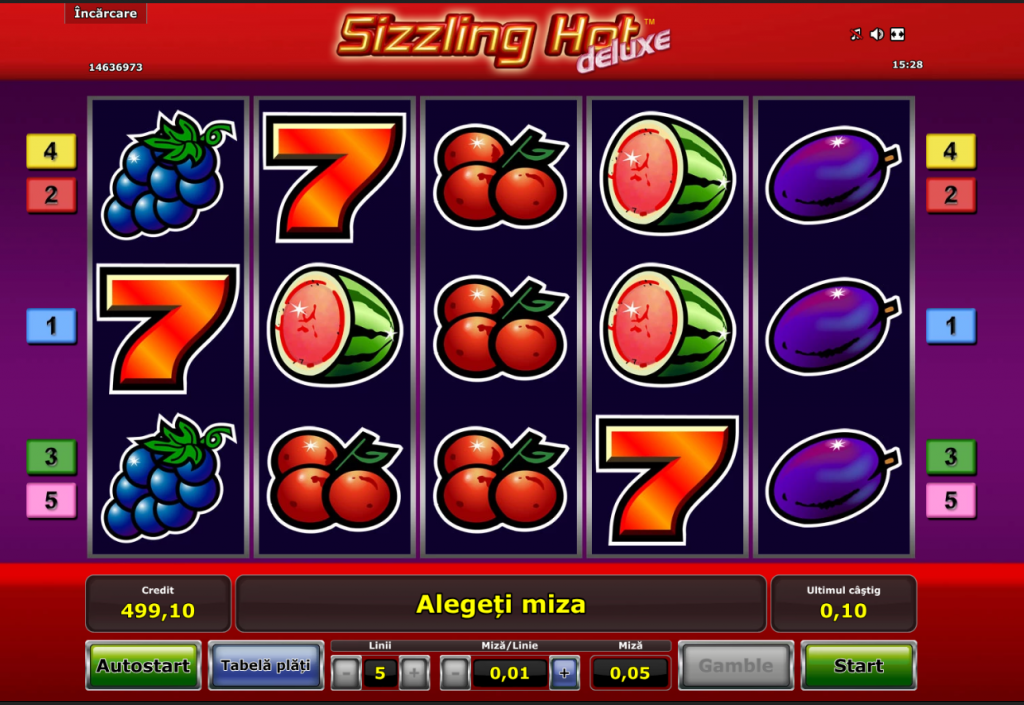 Sizzling Hot Deluxe Jocuri Casino
