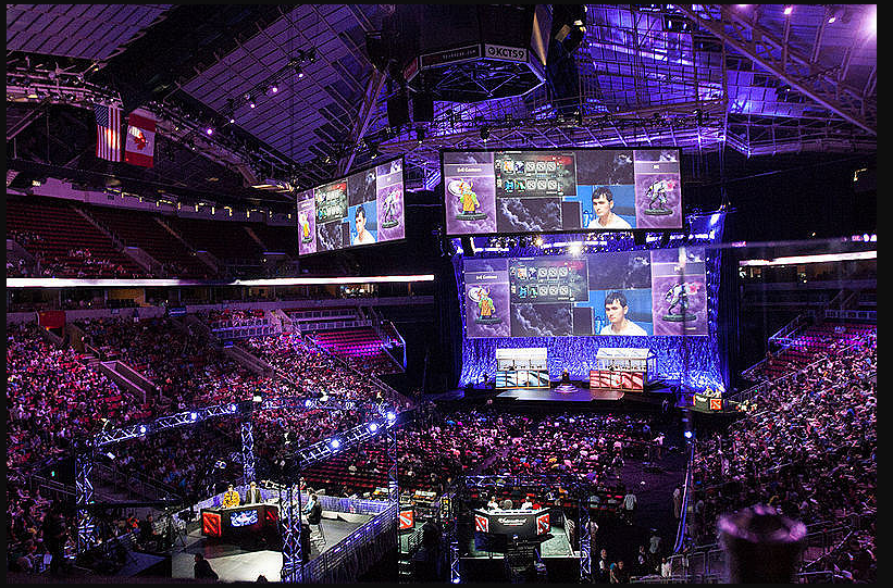 Arena unui turneu de esports