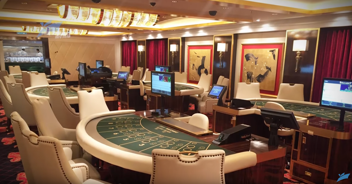 O imagine cu sala privată pentru pariorii VIP