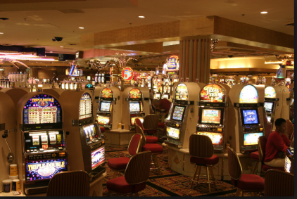 O sala cu aparate de tip slot