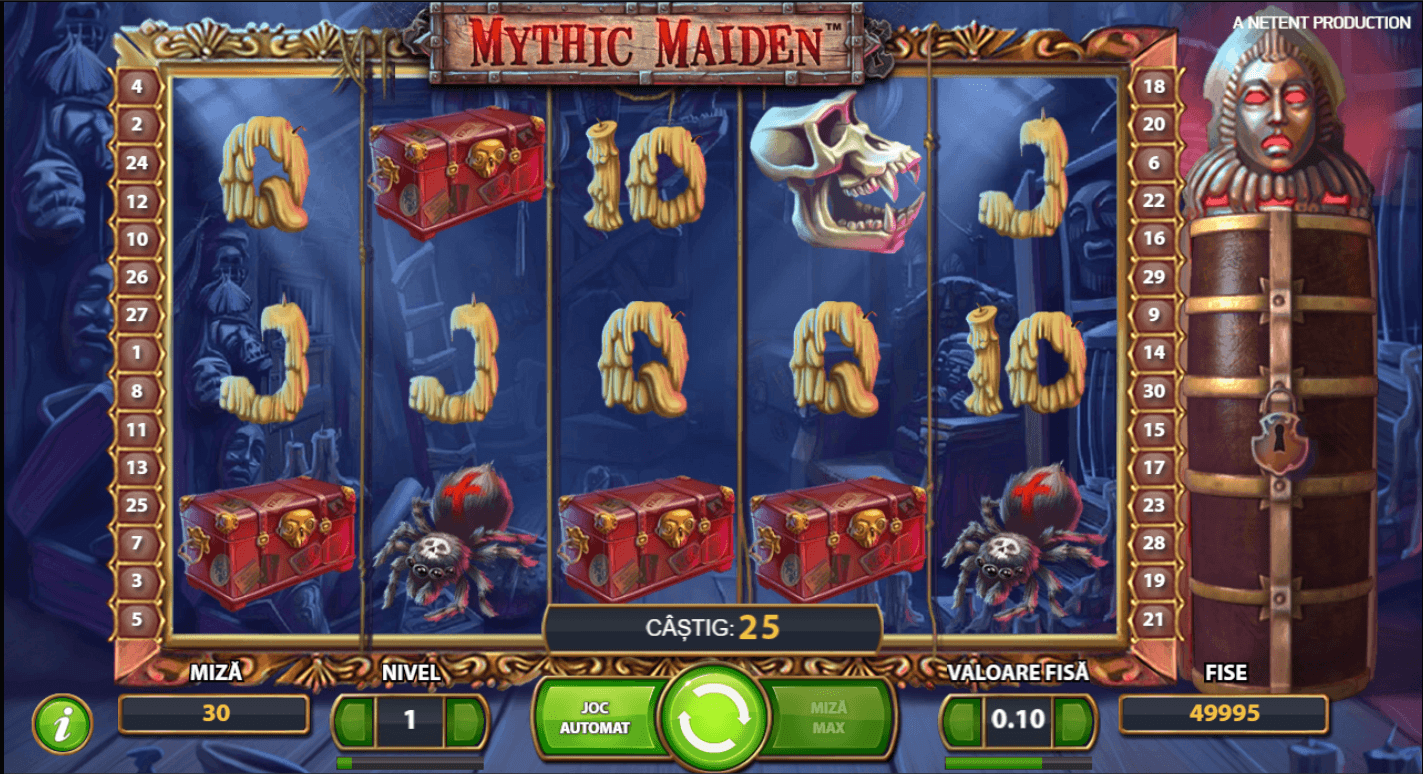 Mythic Maiden slot online de la NetEnt